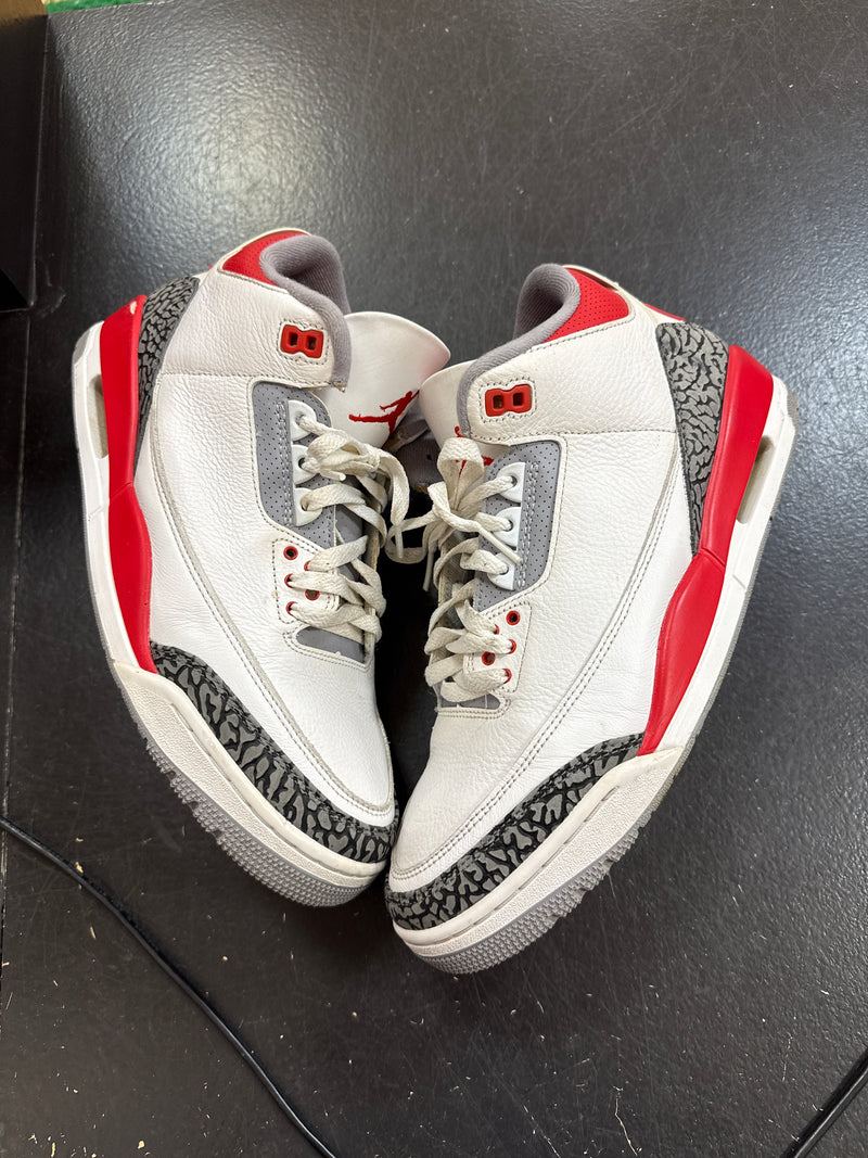 Pre owned jordan 3 Fire red Nb