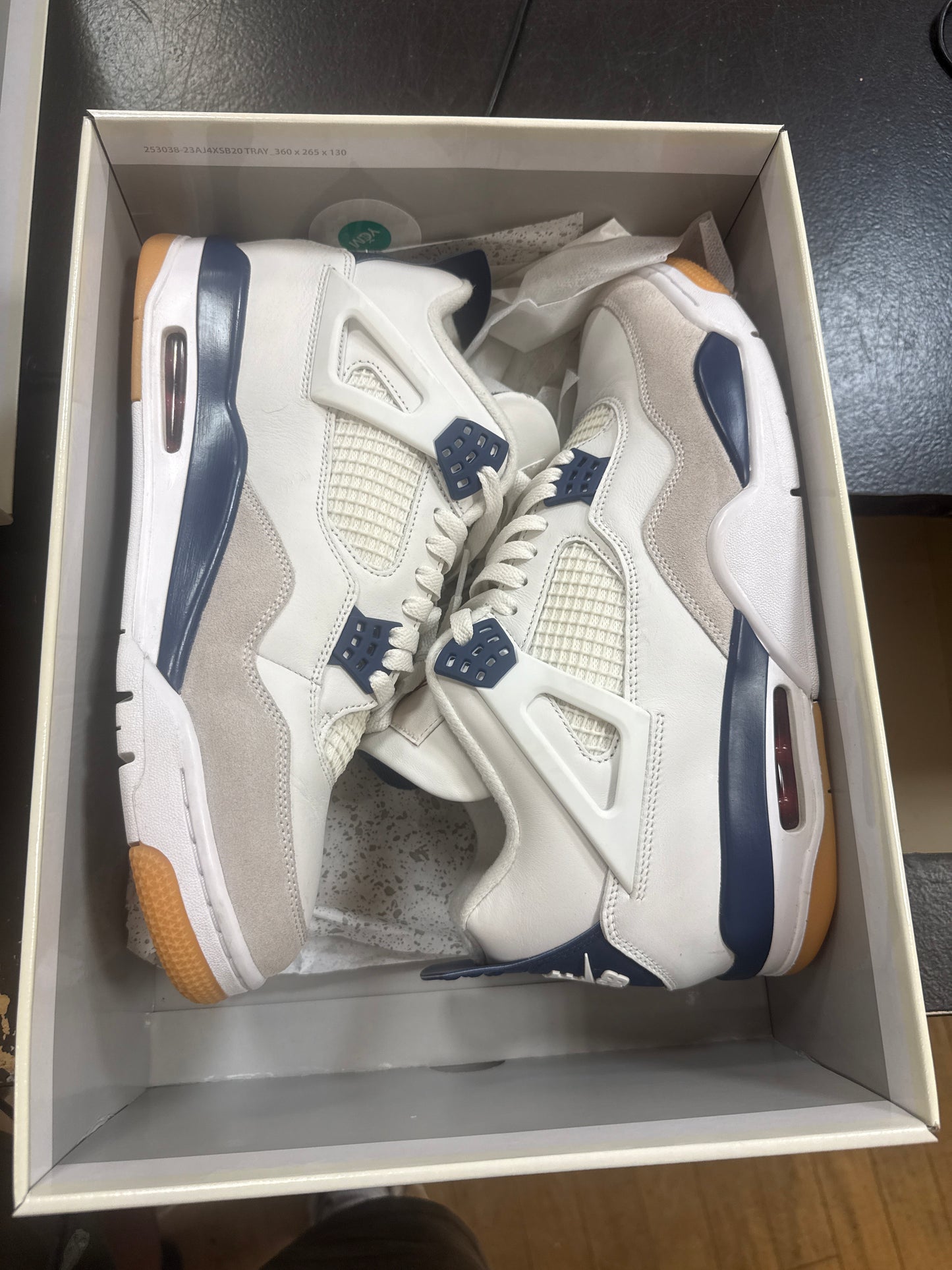 Pre owned Jordan 4 Sb