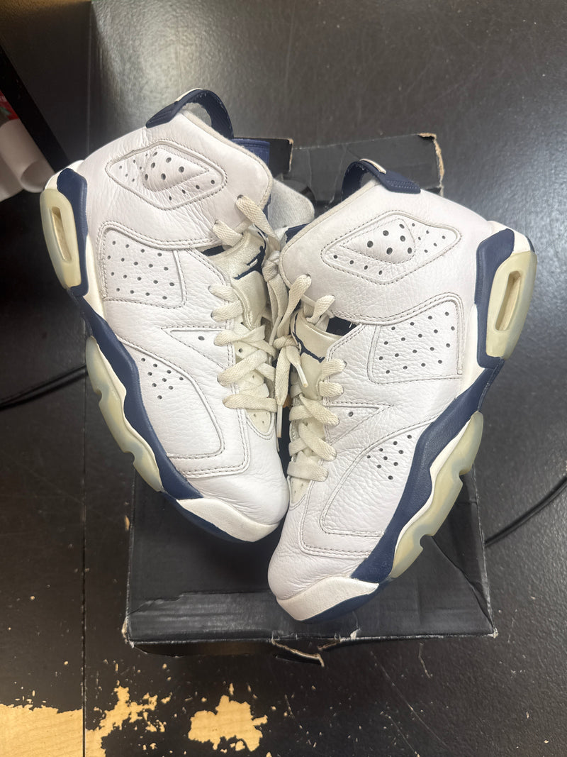Pre owned Jordan 6 Midnight Navy
