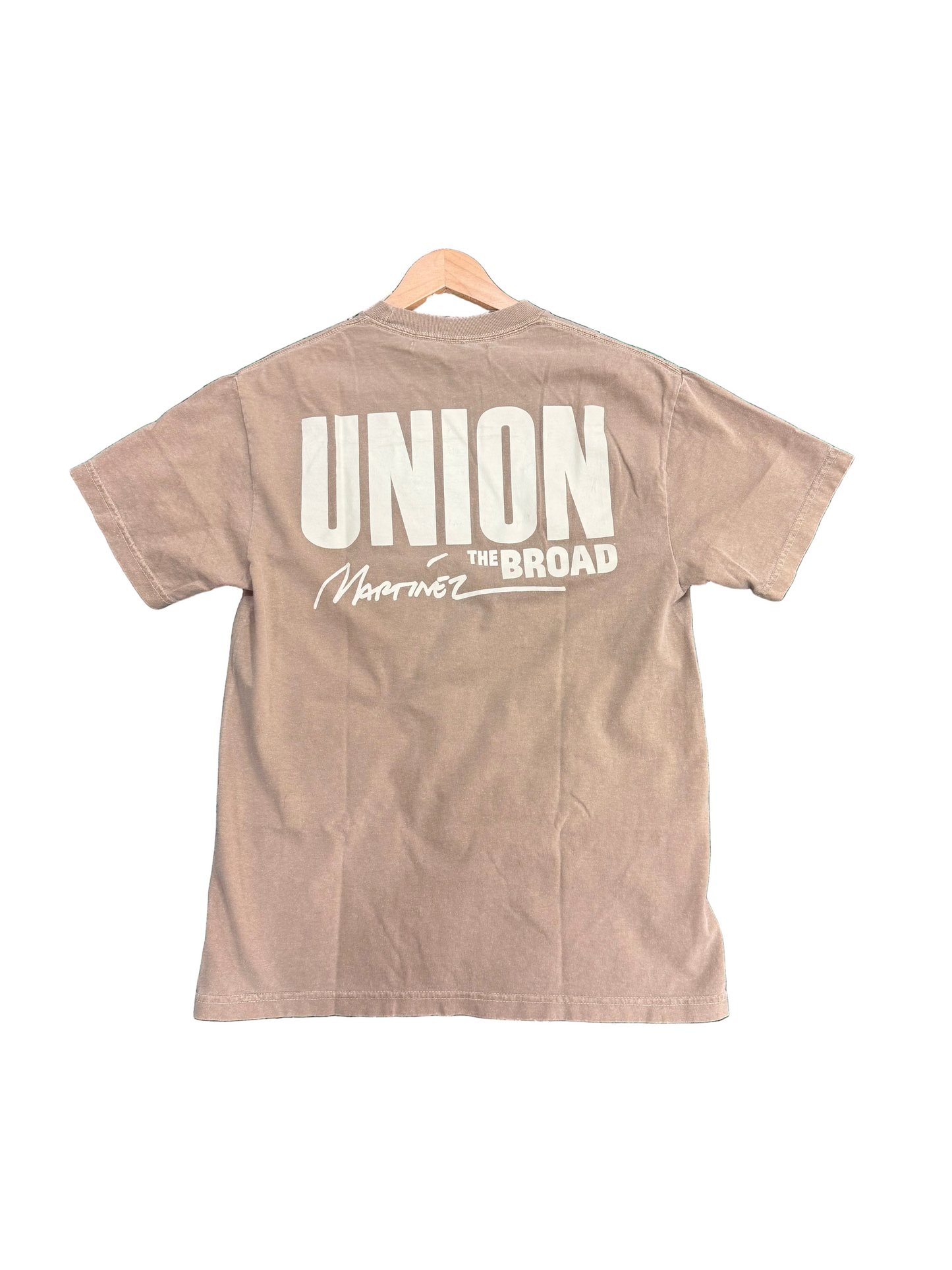 Union Martinez the board Tee Size M