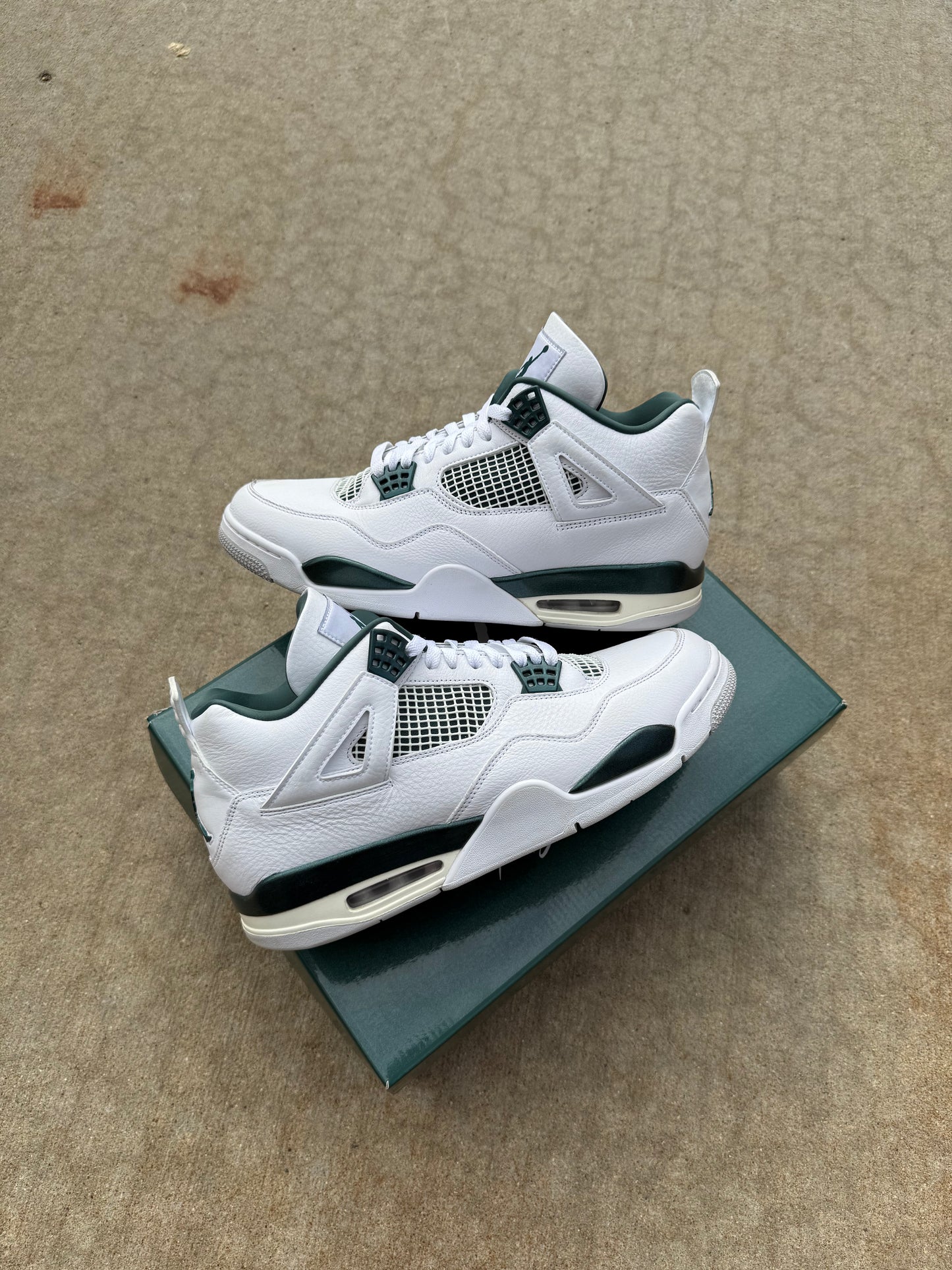 Pre owned Jordan 4 Oxidized Green