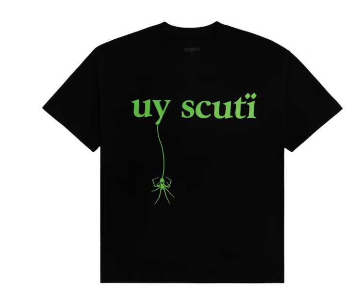 Sp5der x UY SCUTI Tee Black/Green