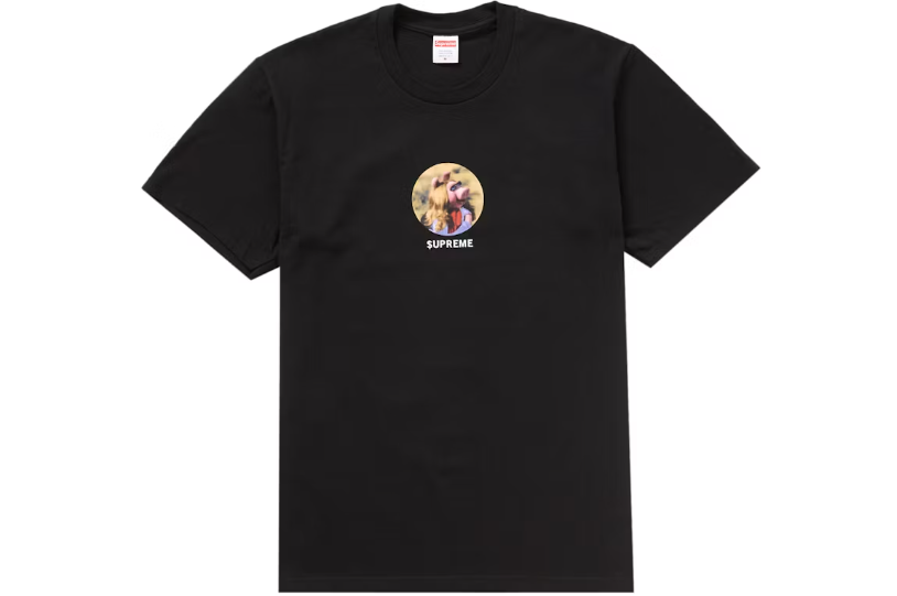 Supreme Miss Piggy Tee Black