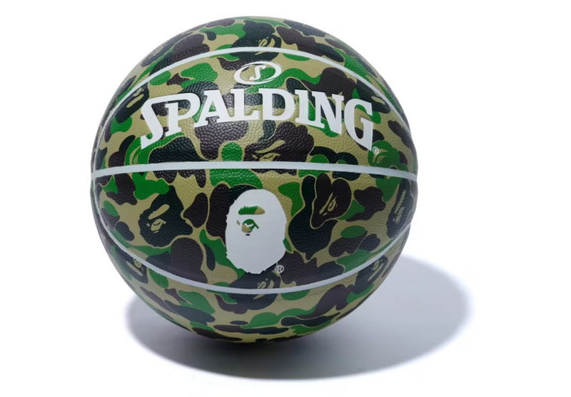 BAPE x Spalding ABC Camo Basketball Green