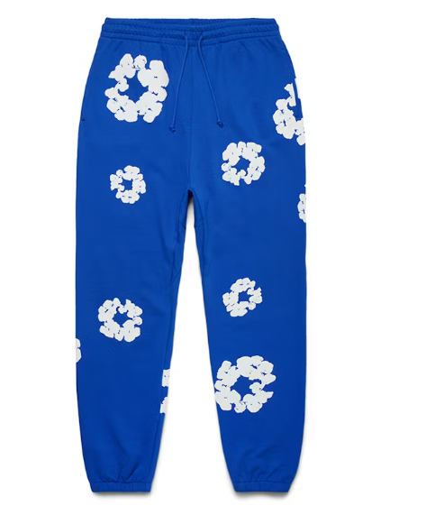 Denim Tears The Cotton Wreath Sweatpants Royal Blue
