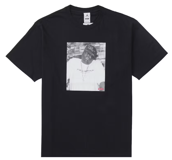 Supreme Jordan Biggie S/S Top Black