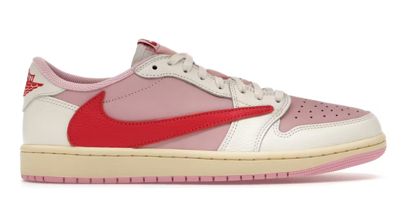 Jordan 1 Retro Low OG SP Travis Scott Sail Tropical Pink