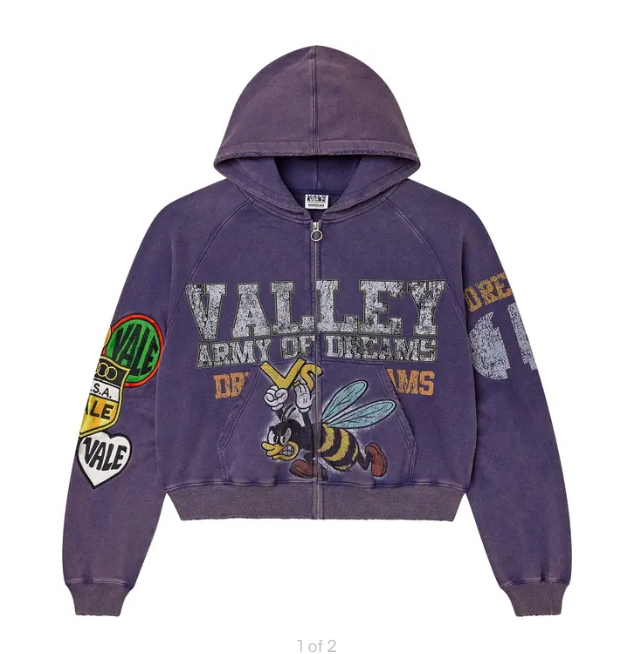 Vale Forever Army Zip Up 'Purple'