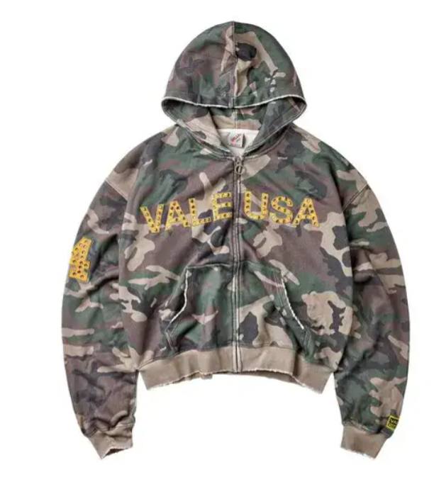 VALE FOREVER zip up 'camo - green