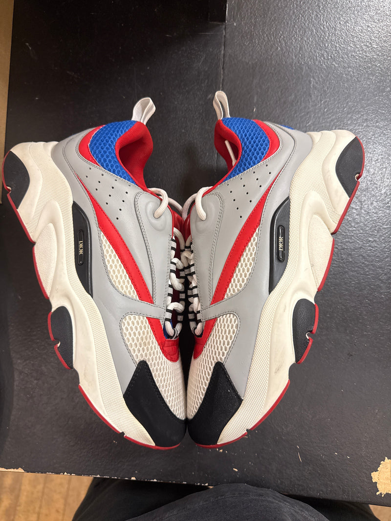 Pre owned Dior B22 Red blue NB