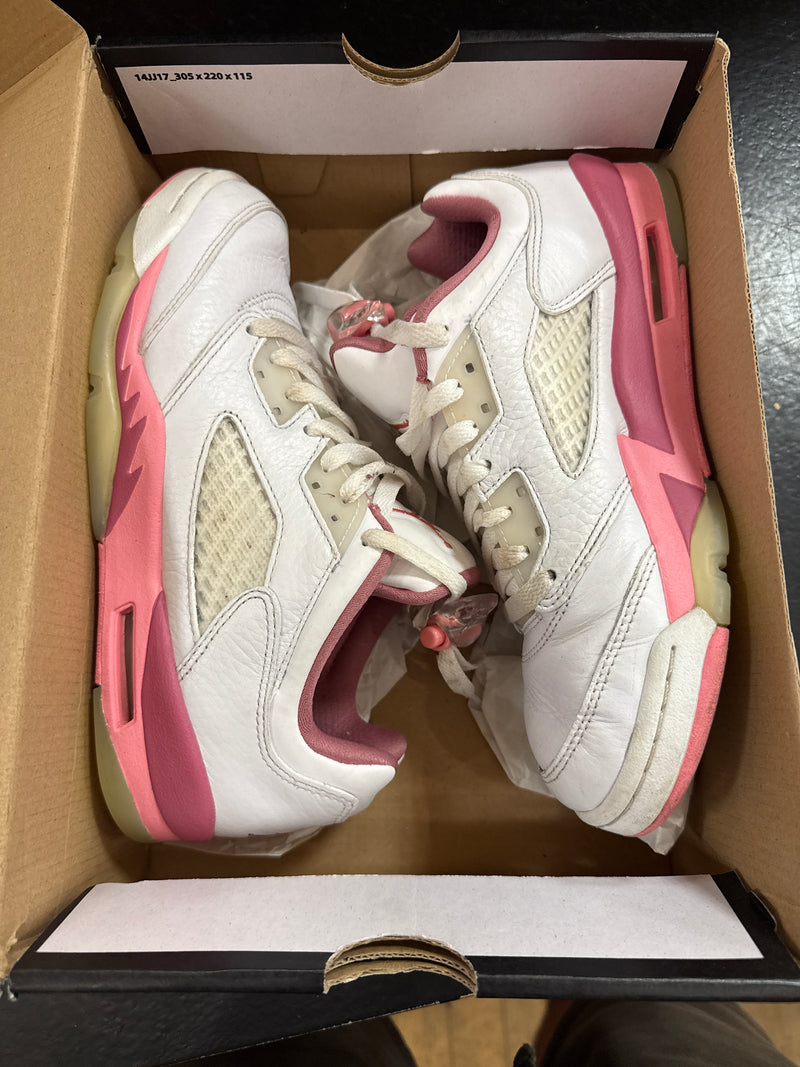 Pre owned Jordan 5 Crafted by berry