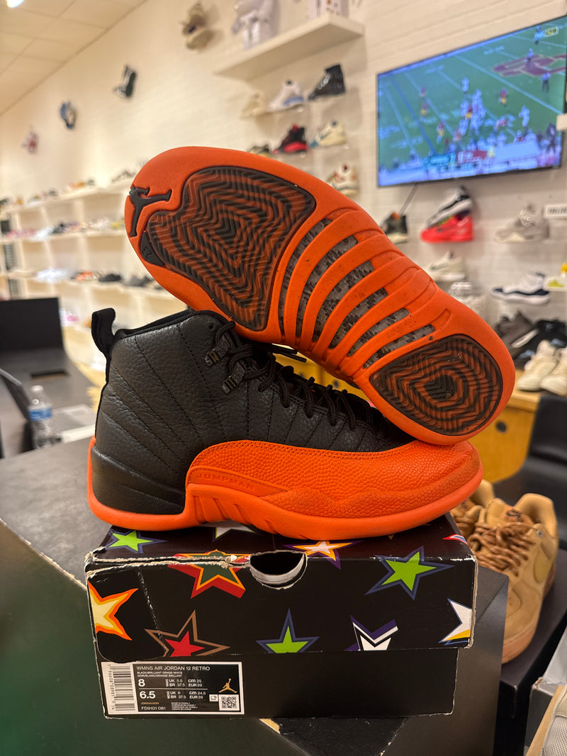 Pre owned Jordan 12 Brilliant orange