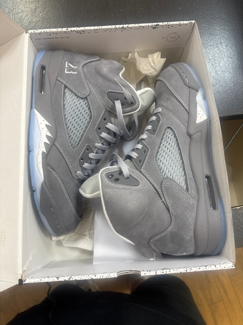 Pre owned Jordan 5 Wolf grey