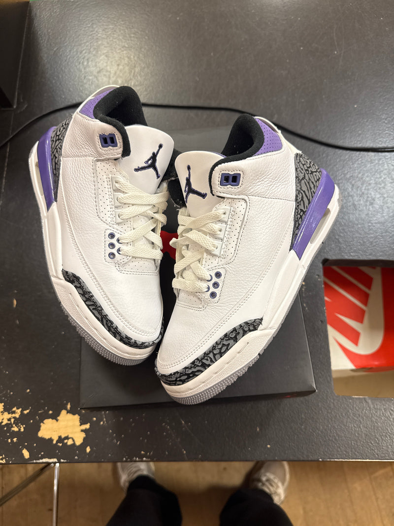 Pre owned Jordan 3 Dark Iris