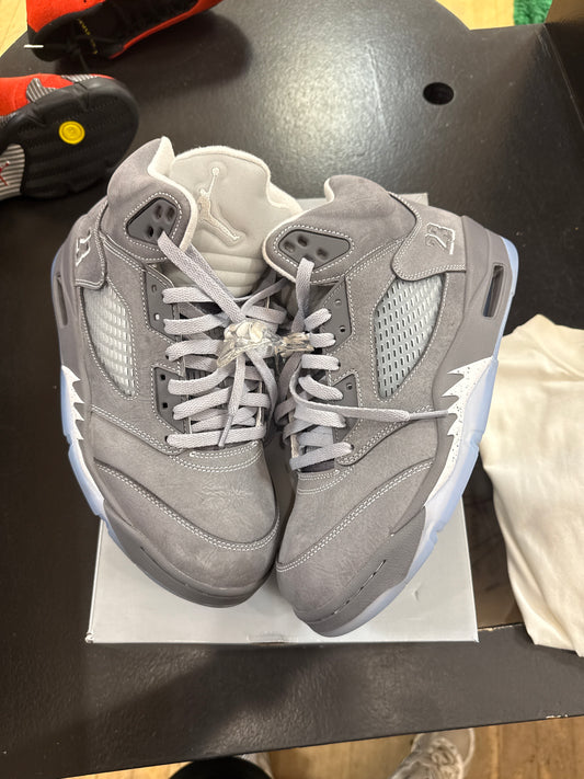 Pre owned Jordan 5 Wolf grey