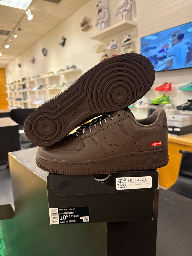 Pre owned Supreme Brown af1