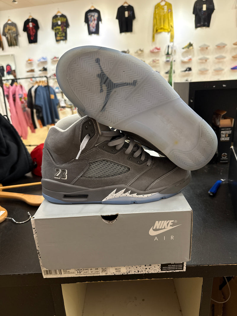 Pre owned Jordan 5 Wolf Grey