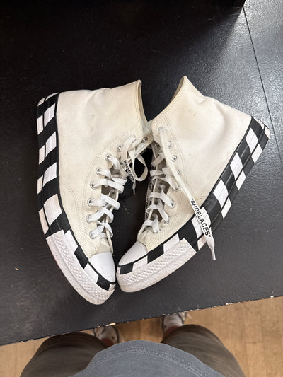 Pre owned Off white Converse 97