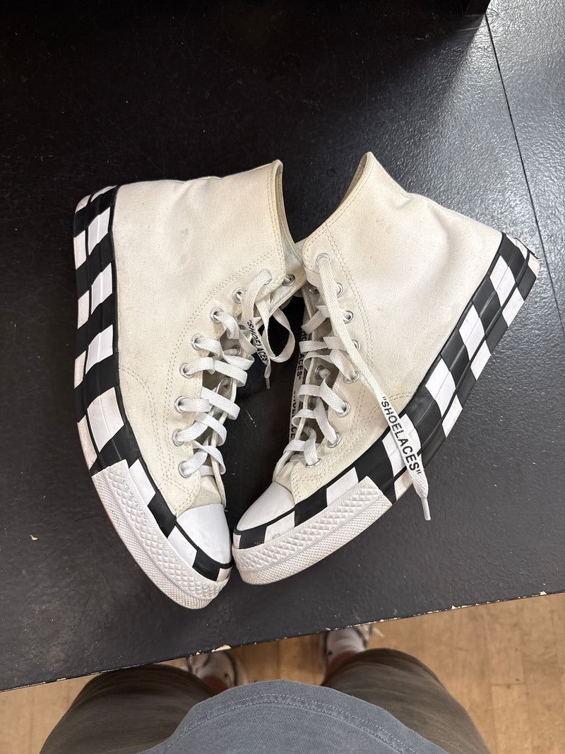 Pre owned Off white Converse 97