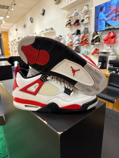 Pre owned Jordan 4 Red cement