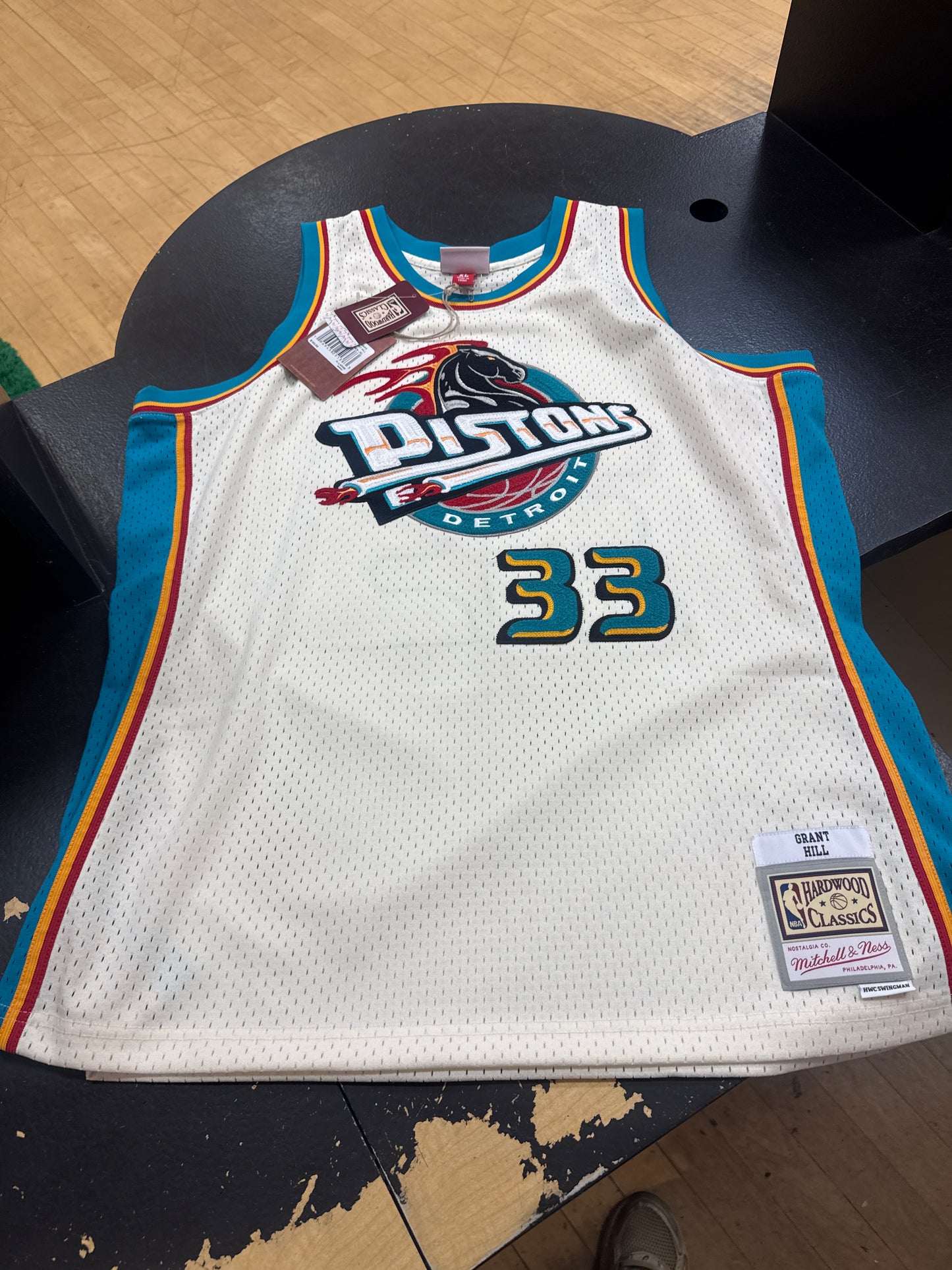 Grant Hill pistons Jersey