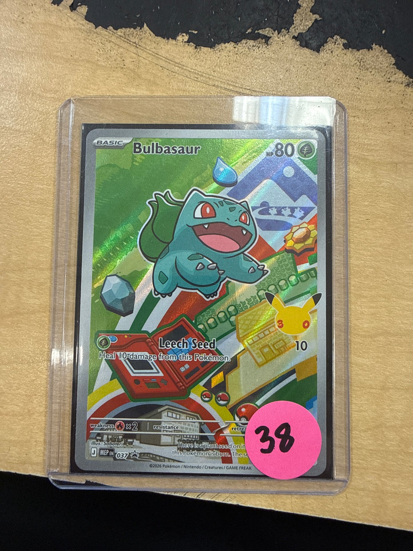 Bulbasaur (First partner)