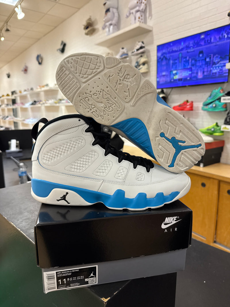 Pre owned Jordan 9 Powder Blue