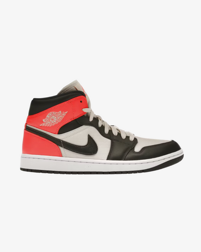 Jordan 1 Mid Newsprint Light Orewood Brown (Women's)