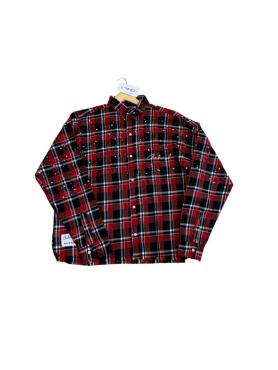 Chosen 1 rimstone flannel red