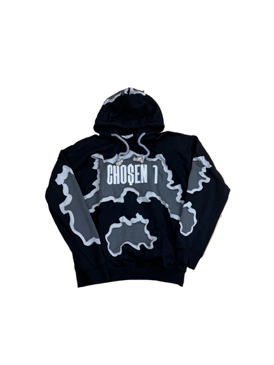 Chosen 1 Cracked hoodie Black