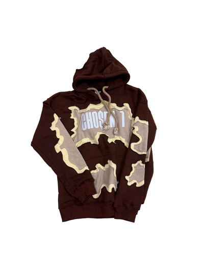 Chosen 1 Cracked hoodie Brown