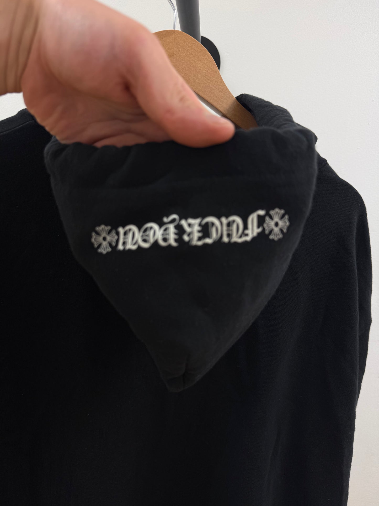 pre owned Chrome hearts Script logo