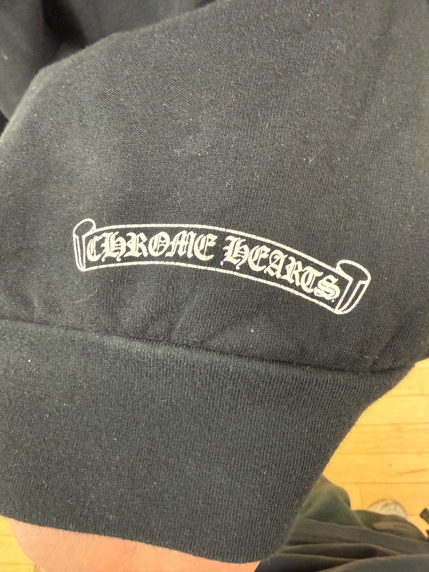pre owned Chrome hearts Script logo
