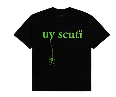 Sp5der x UY SCUTI Tee Black/Green