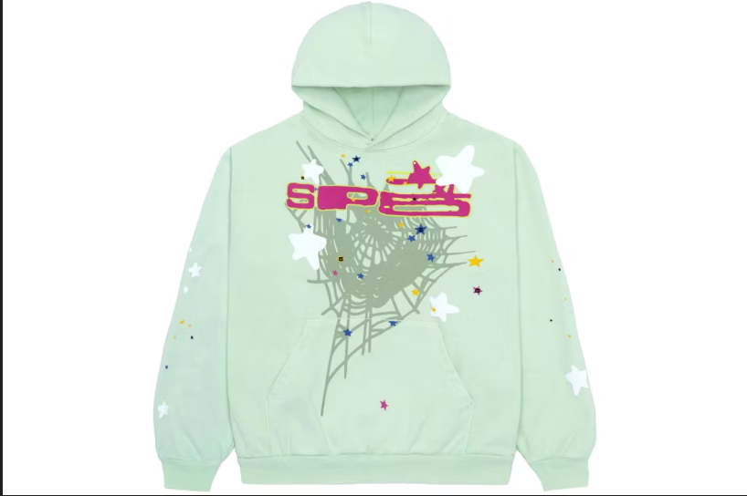 Sp5der SP5 Mint Hoodie Mint