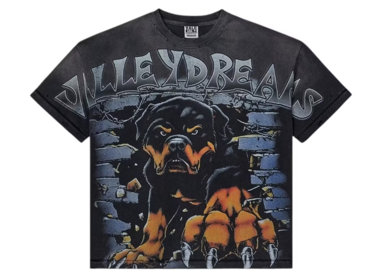 Vale Forever Rottweiler Big T-shirt Black