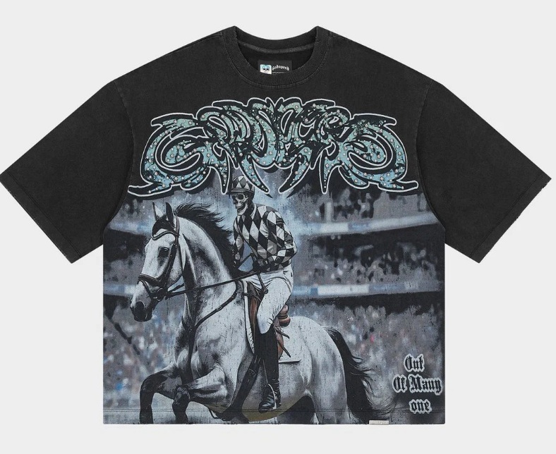 Godspeed - GS Derby Studded Tee - Black
