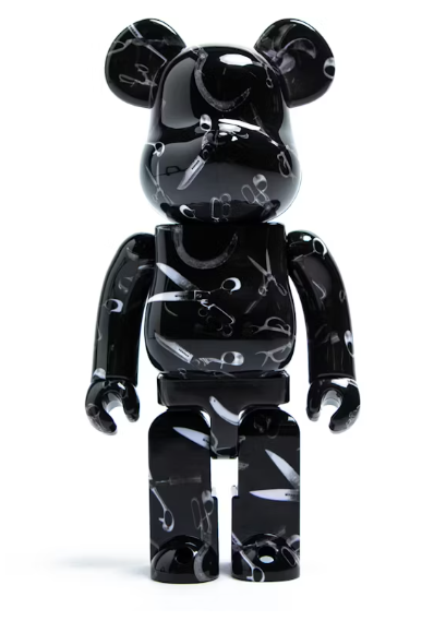 Bearbrick x Denham Scissor All Over Print 1000%