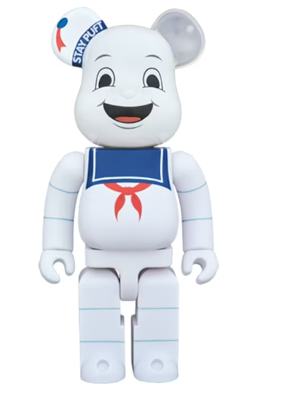 Bearbrick x Ghostbusters Stay Puft Marshmellow Man 1000%
