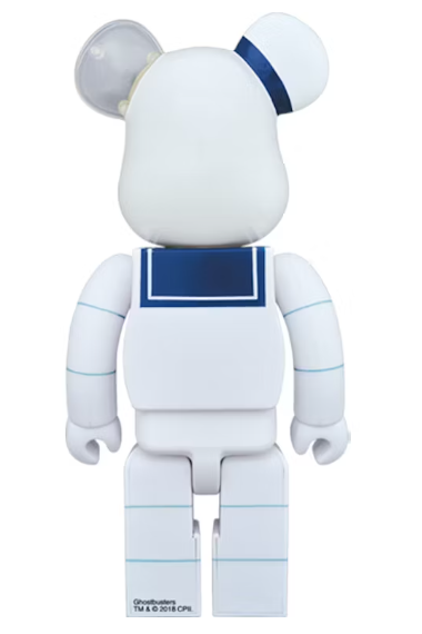 Bearbrick x Ghostbusters Stay Puft Marshmellow Man 1000%