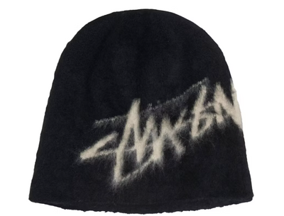 Stussy Brushed Out Stock Skullcap Black