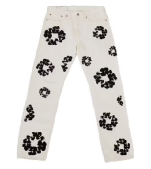 Denim Tears x Levi's Cotton Wreath Jean White
