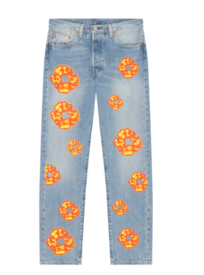 Denim Tears x Offset 501 Jeans Light Wash