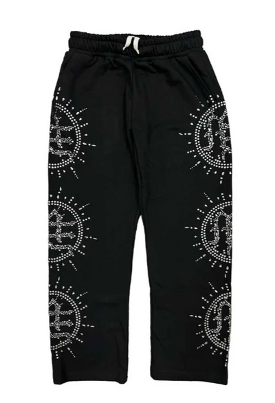 Mixed Emotions Eclipse Black Sweatpants