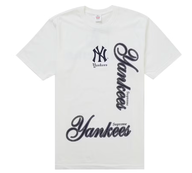 Supreme MLB Teams NY Tee White