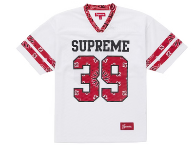 Supreme Bandana Football Jersey White