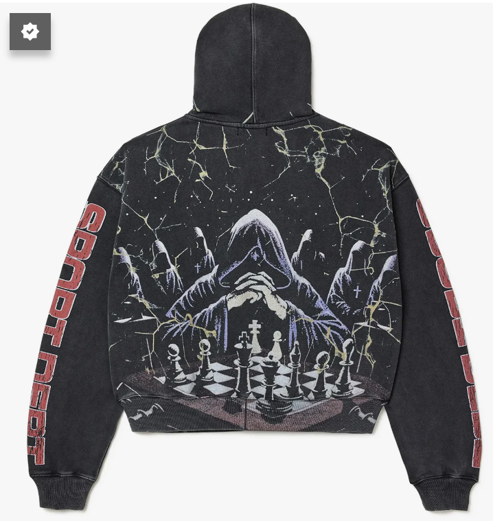Vale Forever Mastermind Zip Up Hoodie Black