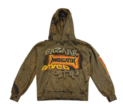 Cactus Jack by Travis Scott x Cactus Plant Flea Market Bazaar Hoodie 'Tan'