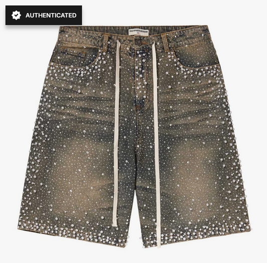 Vale Forever Rainstorm Jorts Mid Wash