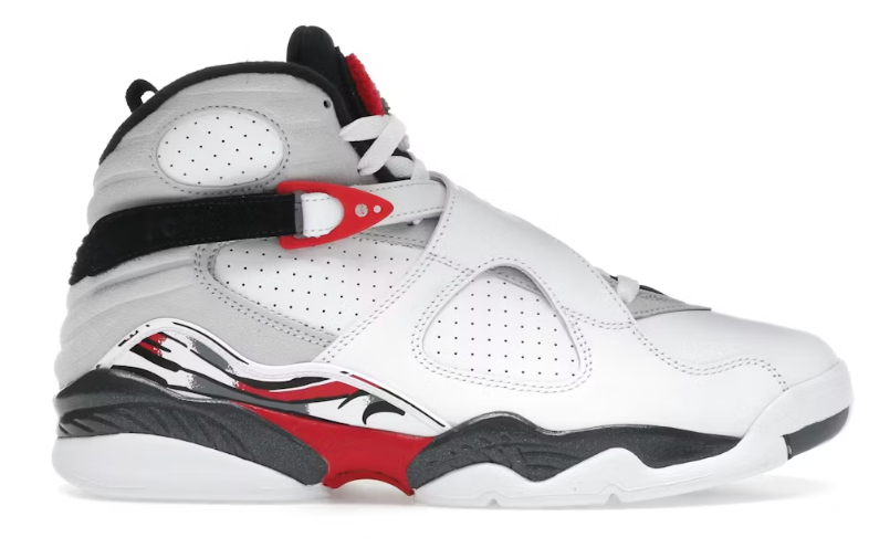 Jordan 8 Retro White True Red (2025)